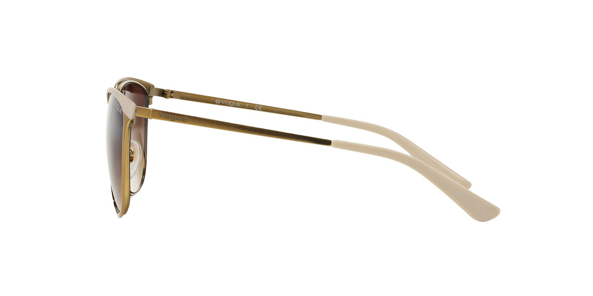 Vogue 0VO4002S 996S13 55 Top Matte Beige/Brushed Gold/ Brown Gradient 55 / Plastic / Metal