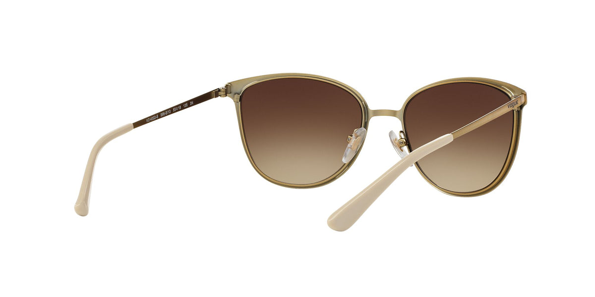 Vogue 0VO4002S 996S13 55 Top Matte Beige/Brushed Gold/ Brown Gradient 55 / Plastic / Metal