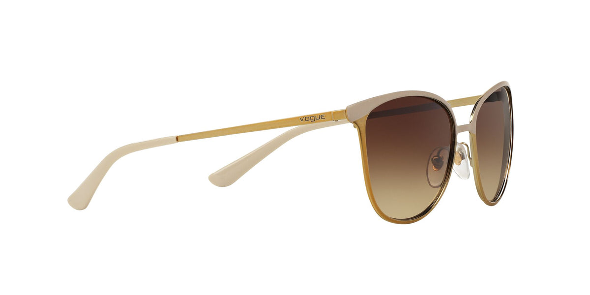 Vogue 0VO4002S 996S13 55 Top Matte Beige/Brushed Gold/ Brown Gradient 55 / Plastic / Metal