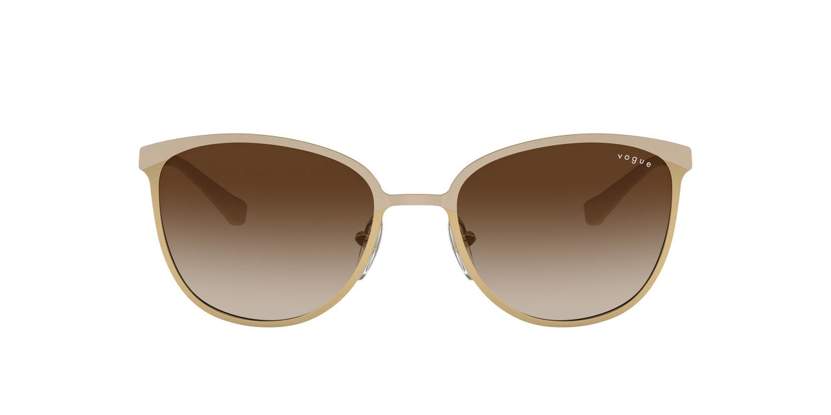 Vogue 0VO4002S 996S13 55 Top Matte Beige/Brushed Gold/ Brown Gradient 55 / Plastic / Metal