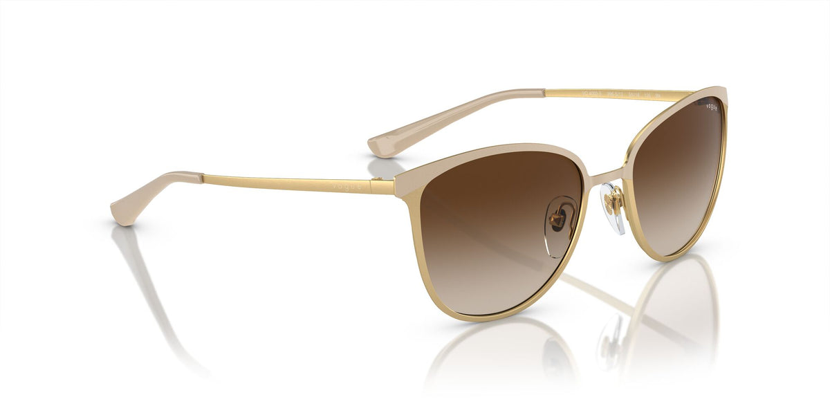 Vogue 0VO4002S 996S13 55 Top Matte Beige/Brushed Gold/ Brown Gradient 55 / Plastic / Metal