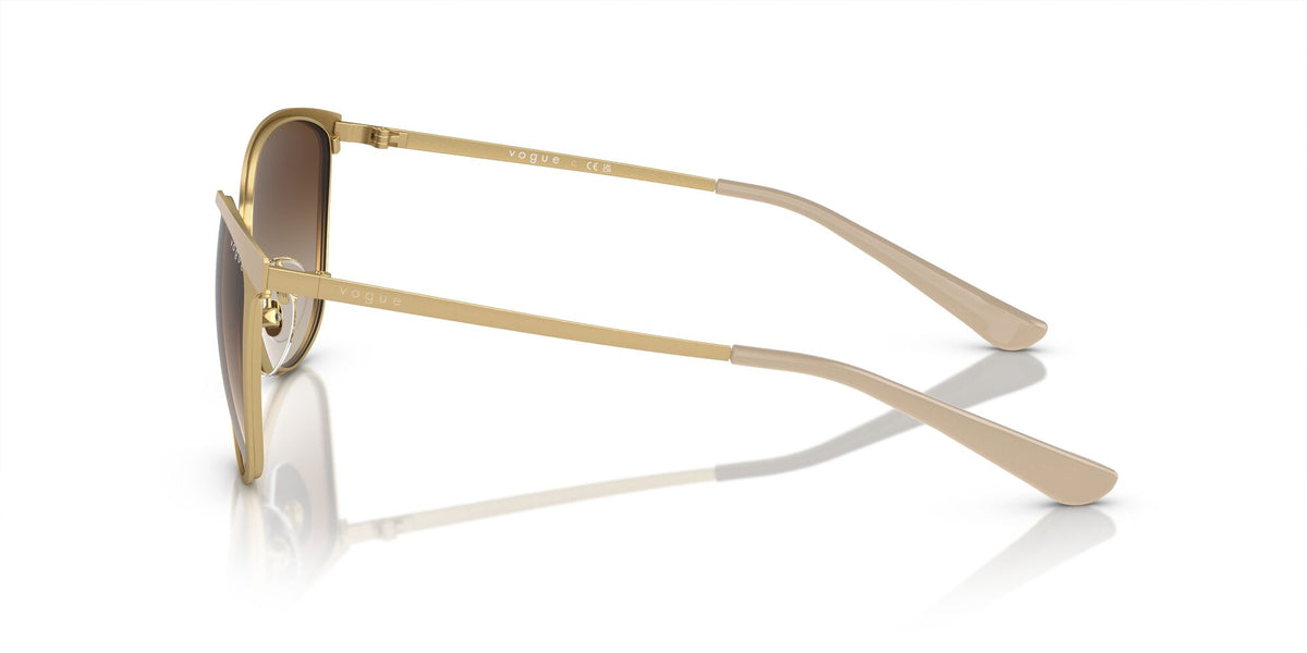 Vogue 0VO4002S 996S13 55 Top Matte Beige/Brushed Gold/ Brown Gradient 55 / Plastic / Metal