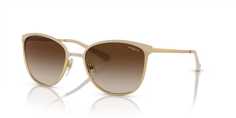 Vogue 0VO4002S 996S13 55 Top Matte Beige/Brushed Gold/ Brown Gradient 55 / Plastic / Metal
