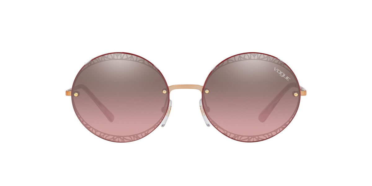 VO 4118S Vogue  Rose Gold / Pink Mirror Silver Gradient 56 56 / Polyamide / Metal / Metal