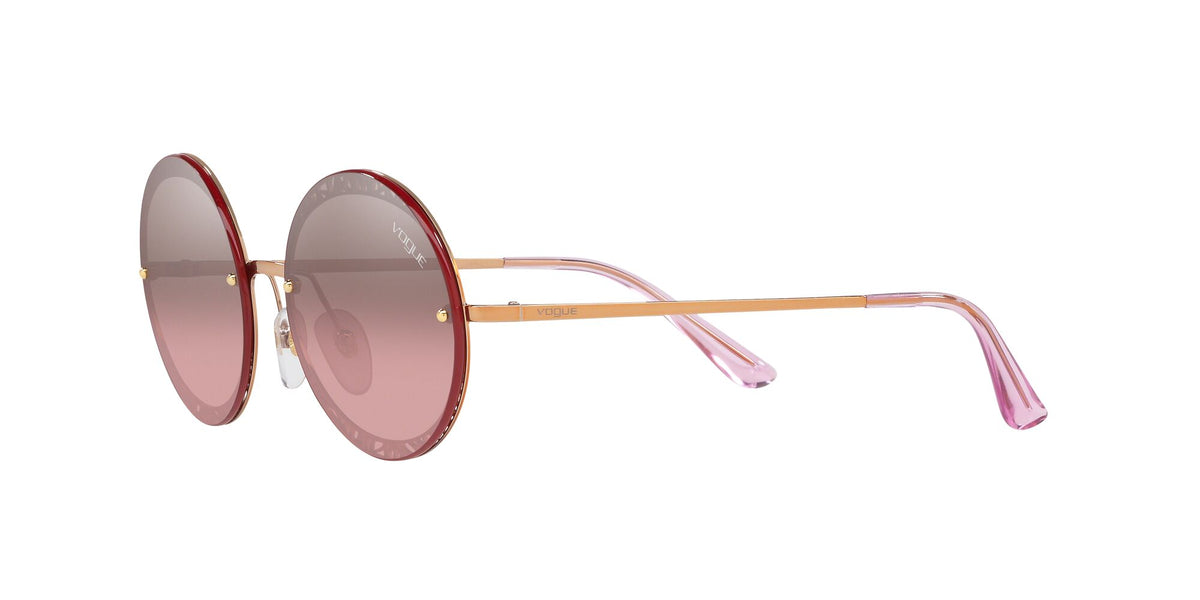 VO 4118S Vogue  Rose Gold / Pink Mirror Silver Gradient 56 56 / Polyamide / Metal / Metal