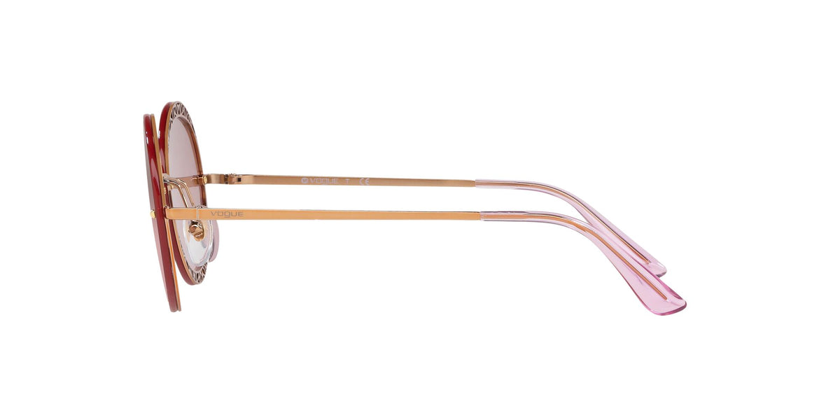 VO 4118S Vogue  Rose Gold / Pink Mirror Silver Gradient 56 56 / Polyamide / Metal / Metal