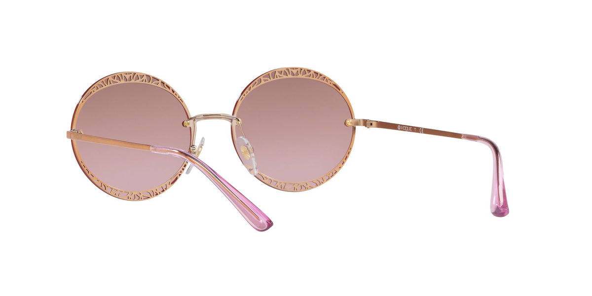 VO 4118S Vogue  Rose Gold / Pink Mirror Silver Gradient 56 56 / Polyamide / Metal / Metal