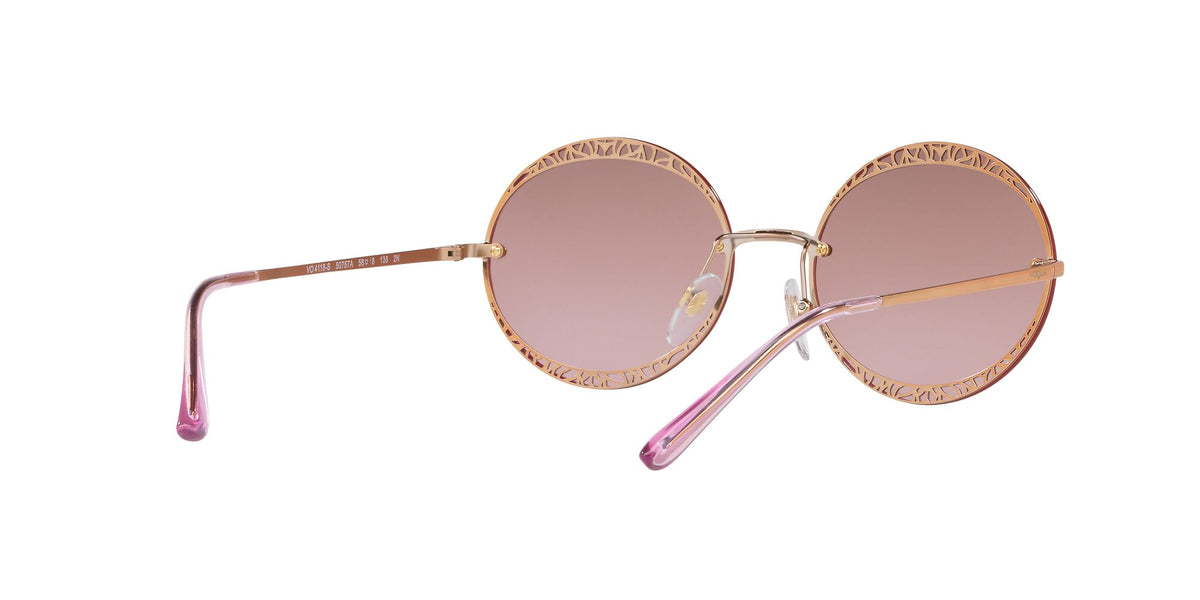 VO 4118S Vogue  Rose Gold / Pink Mirror Silver Gradient 56 56 / Polyamide / Metal / Metal