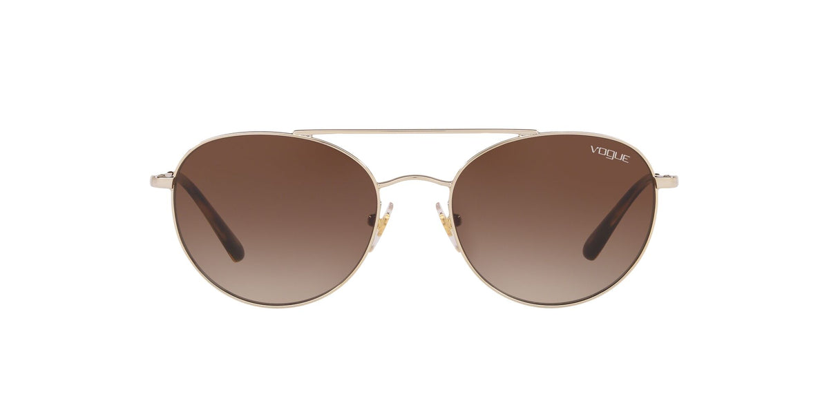 Vogue VO 4129S Pale Gold / Brown Gradient 53 / Plastic / Metal