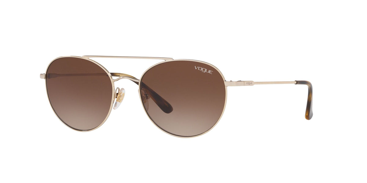 Vogue VO 4129S Pale Gold / Brown Gradient 53 / Plastic / Metal