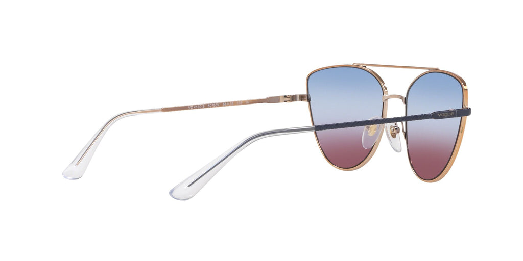Vogue VO 4130S Blue/Rose Gold / Gradient Blue Gradient Violet 56 / Plastic / Metal