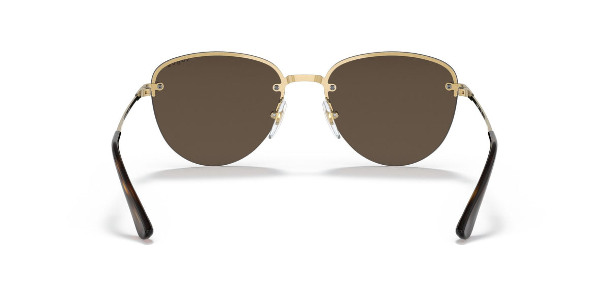 Vogue VO 4156S Gold / Dark Brown 55 / Plastic / Metal