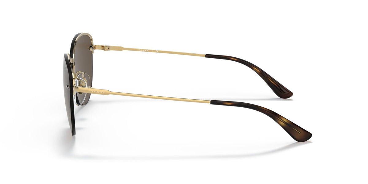 Vogue VO 4156S Gold / Dark Brown 55 / Plastic / Metal