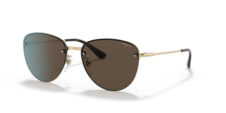 Vogue VO 4156S Gold / Dark Brown 55 / Plastic / Metal