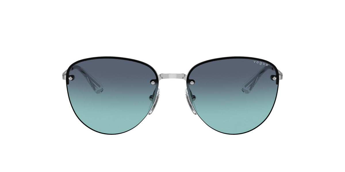 Vogue VO 4156S Silver / Azure Gradient Dark Blue 55 / Plastic / Metal