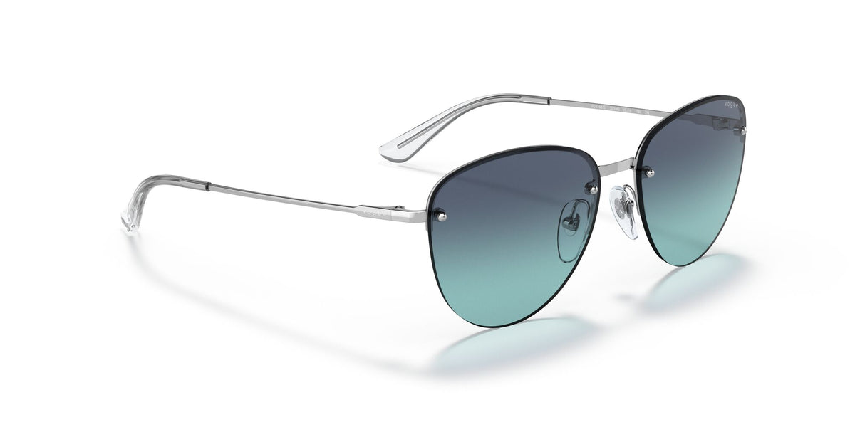 Vogue VO 4156S Silver / Azure Gradient Dark Blue 55 / Plastic / Metal