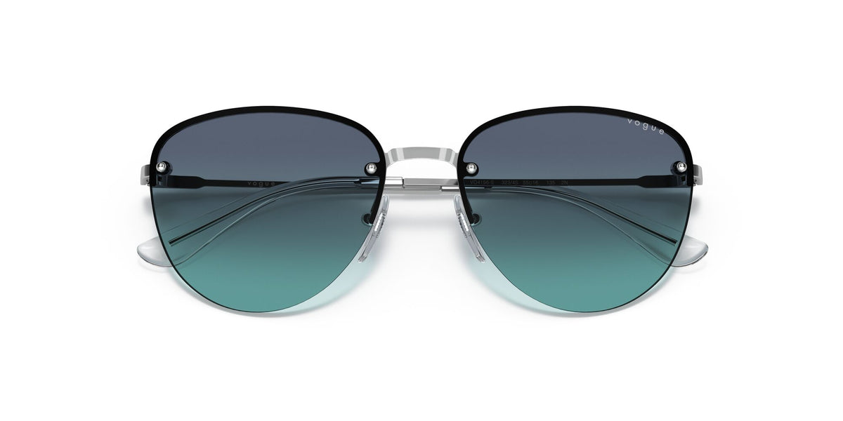Vogue VO 4156S Silver / Azure Gradient Dark Blue 55 / Plastic / Metal
