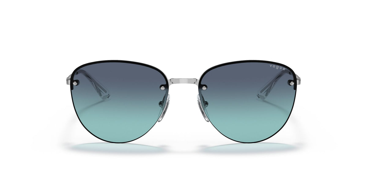 Vogue VO 4156S Silver / Azure Gradient Dark Blue 55 / Plastic / Metal