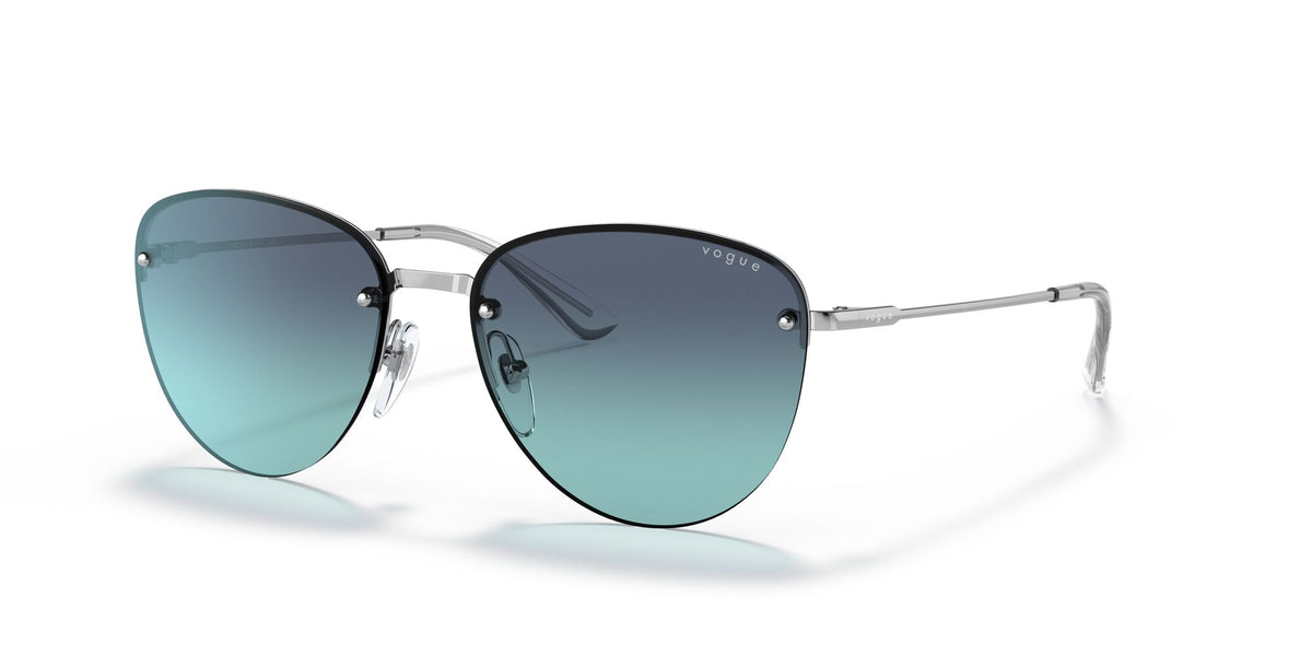 Vogue VO 4156S Silver / Azure Gradient Dark Blue 55 / Plastic / Metal