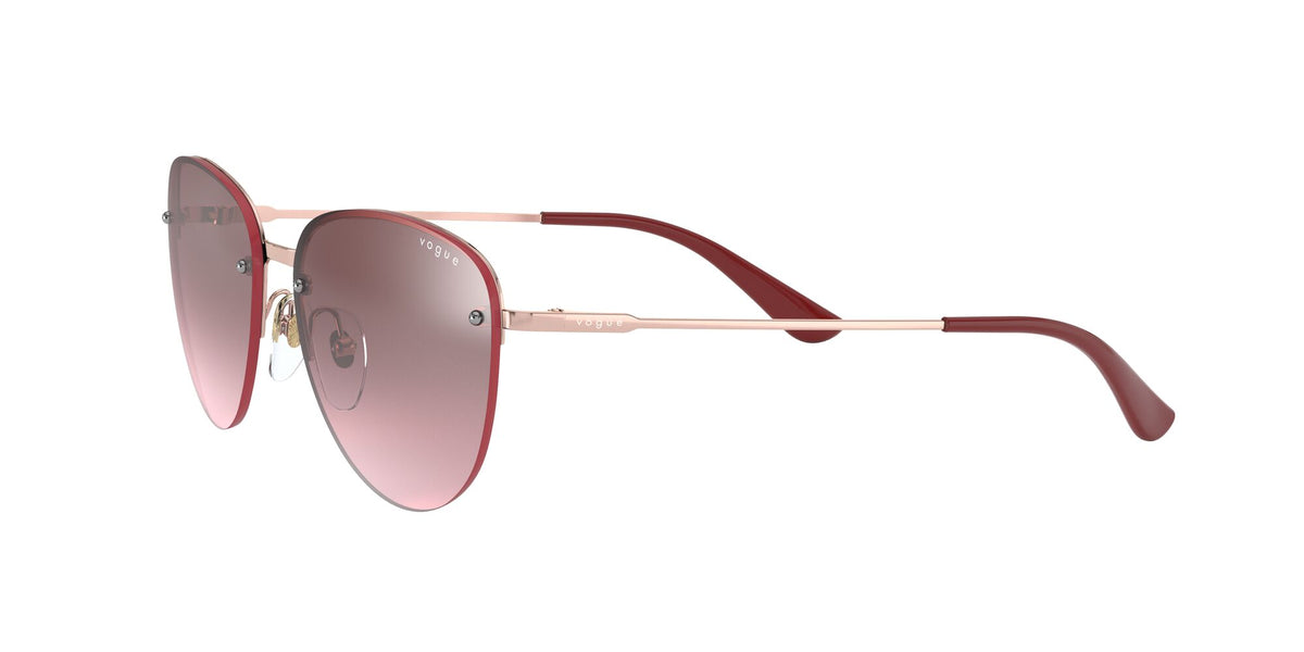 Vogue VO 4156S Rose Gold / Pink Mirror Silver Gradient 55 / Plastic / Metal