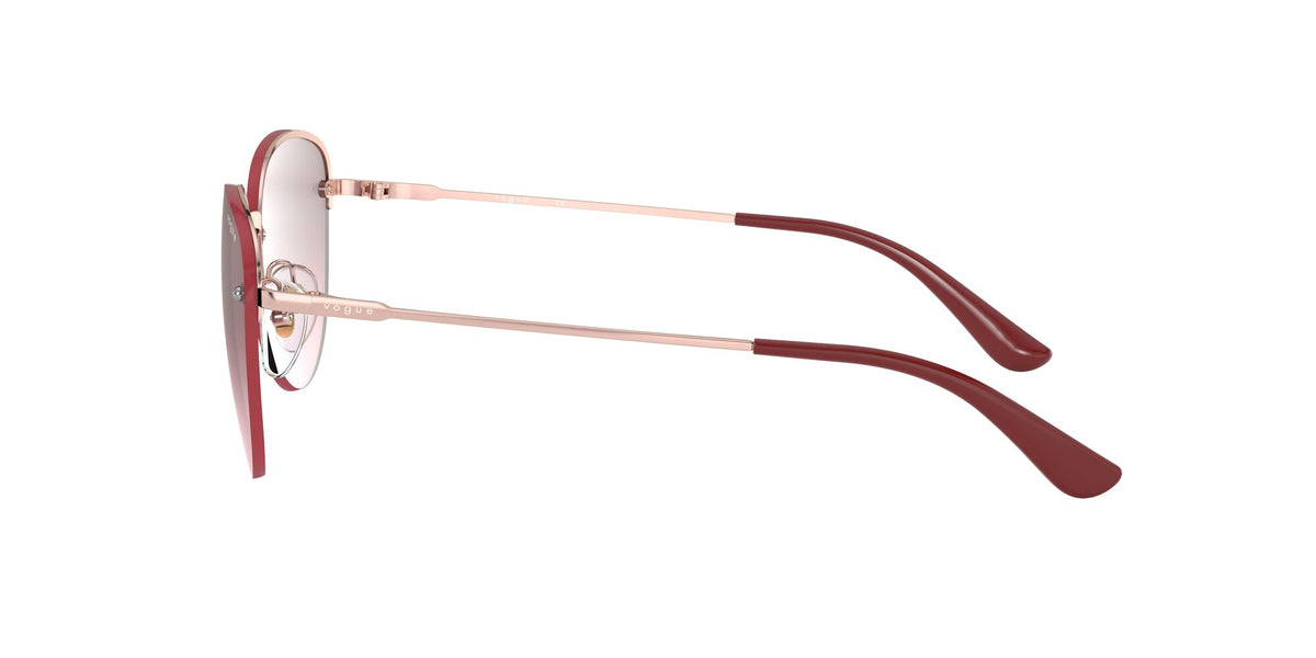 Vogue VO 4156S Rose Gold / Pink Mirror Silver Gradient 55 / Plastic / Metal