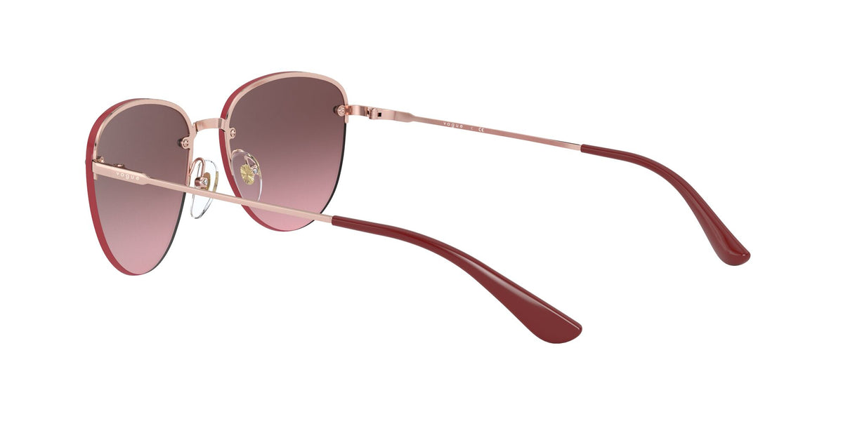 Vogue VO 4156S Rose Gold / Pink Mirror Silver Gradient 55 / Plastic / Metal