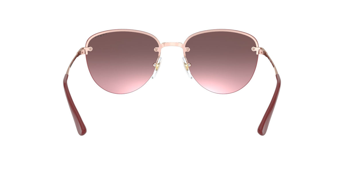 Vogue VO 4156S Rose Gold / Pink Mirror Silver Gradient 55 / Plastic / Metal