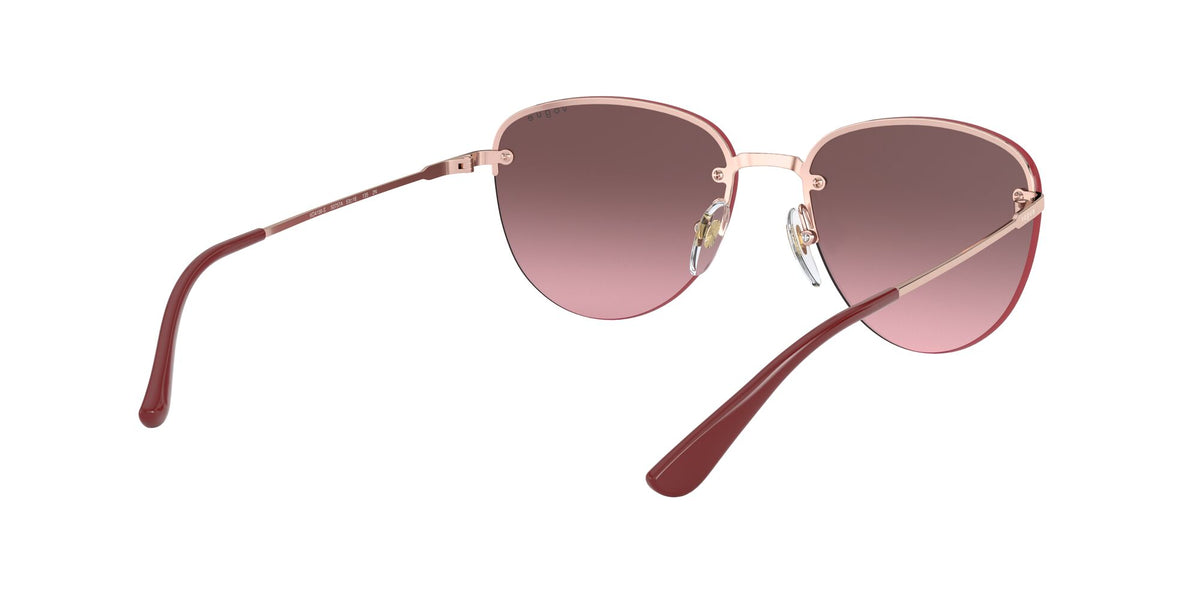 Vogue VO 4156S Rose Gold / Pink Mirror Silver Gradient 55 / Plastic / Metal