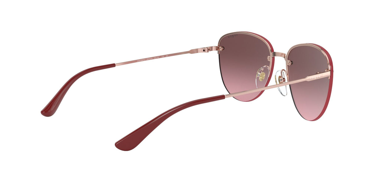 Vogue VO 4156S Rose Gold / Pink Mirror Silver Gradient 55 / Plastic / Metal