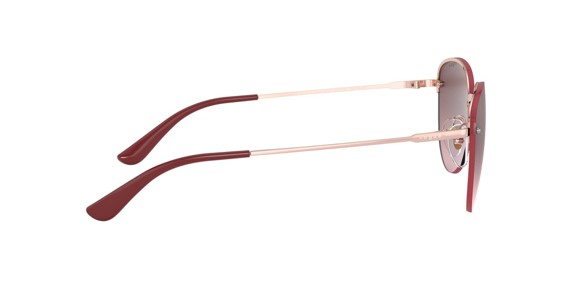 Vogue VO 4156S Rose Gold / Pink Mirror Silver Gradient 55 / Plastic / Metal