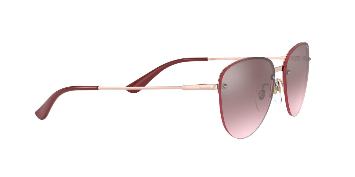 Vogue VO 4156S Rose Gold / Pink Mirror Silver Gradient 55 / Plastic / Metal