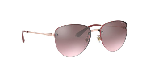Vogue VO 4156S Rose Gold / Pink Mirror Silver Gradient 55 / Plastic / Metal