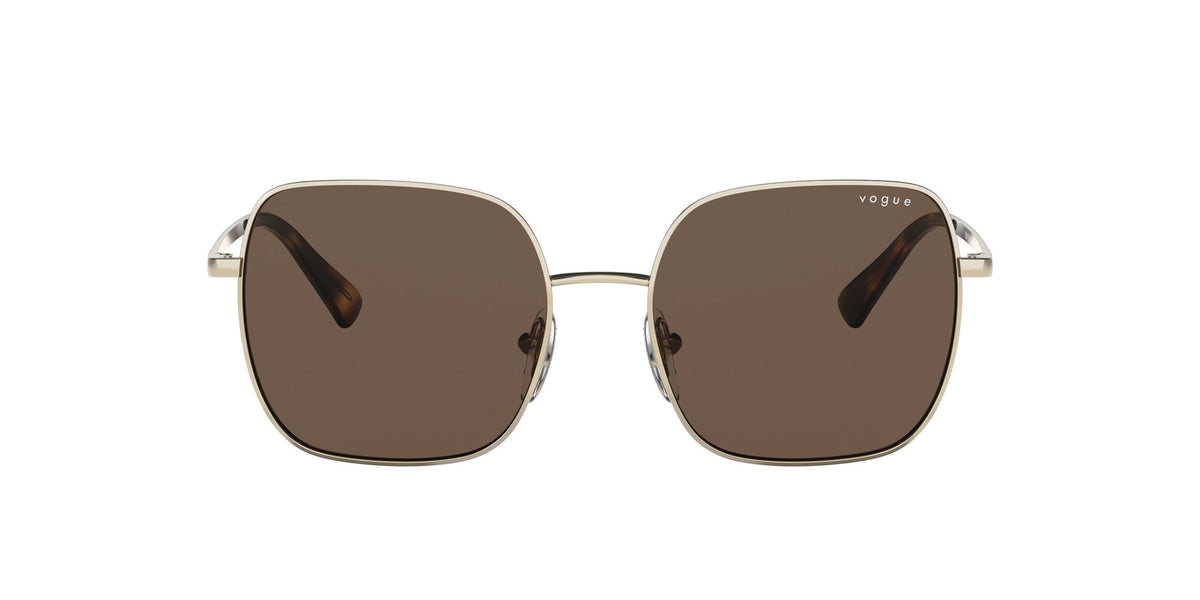 Vogue VO 4175SB Pale Gold / Dark Brown 53 / Plastic / Metal