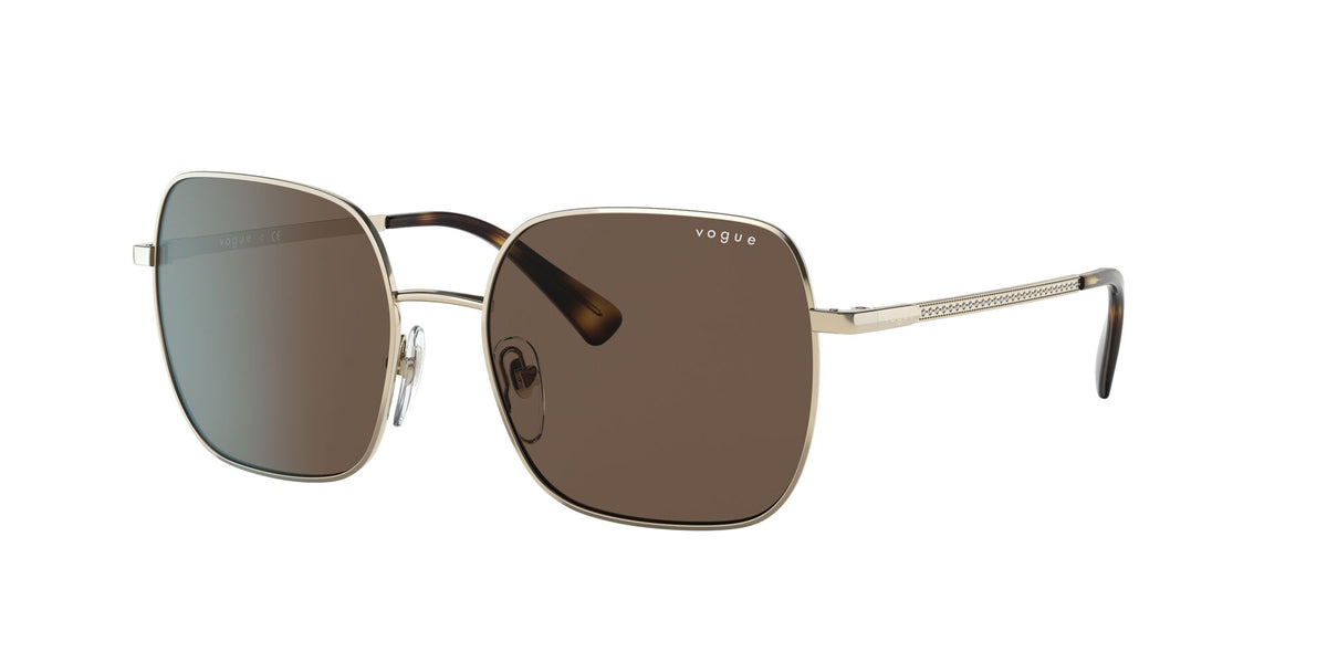 Vogue VO 4175SB Pale Gold / Dark Brown 53 / Plastic / Metal