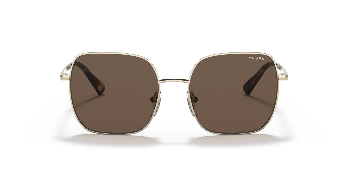 Vogue VO 4175SB Pale Gold / Dark Brown 53 / Plastic / Metal