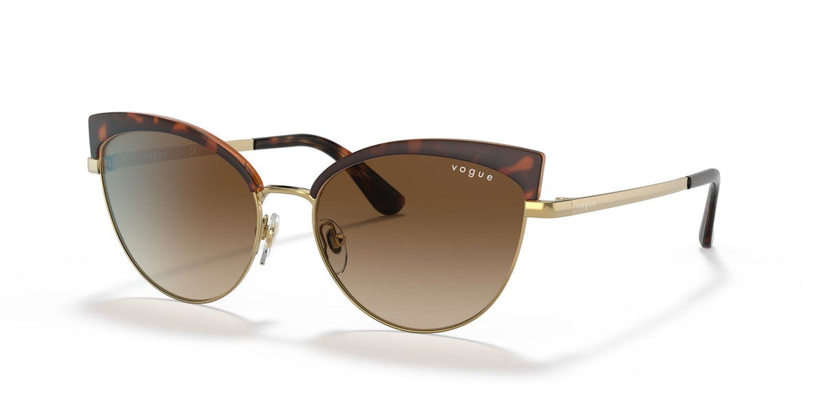 Vogue VO 4188S Havana/Gold / Brown Gradient 55 / Plastic / Metal
