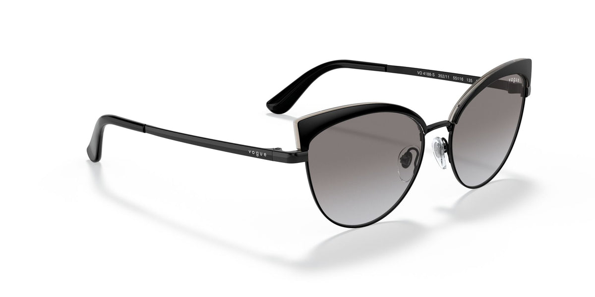 Vogue VO 4188S Black / Grey Gradient 55 / Plastic / Metal