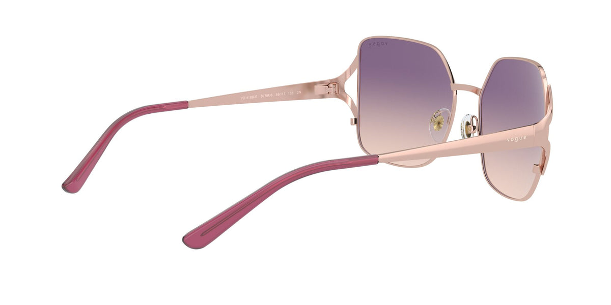 Vogue VO 4189S Rose Gold / Brown/Violet/Blue Gradient 56 / Plastic / Metal