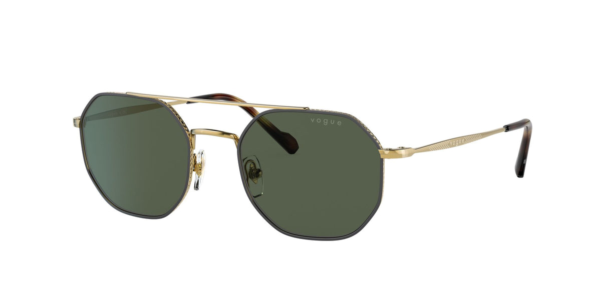 Vogue VO 4193S Top Brown/Gold / Dark Green 51 / Plastic / Metal