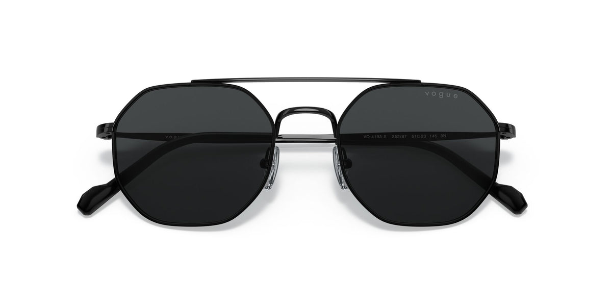 Vogue VO 4193S Black / Dark Grey 51 / Plastic / Metal