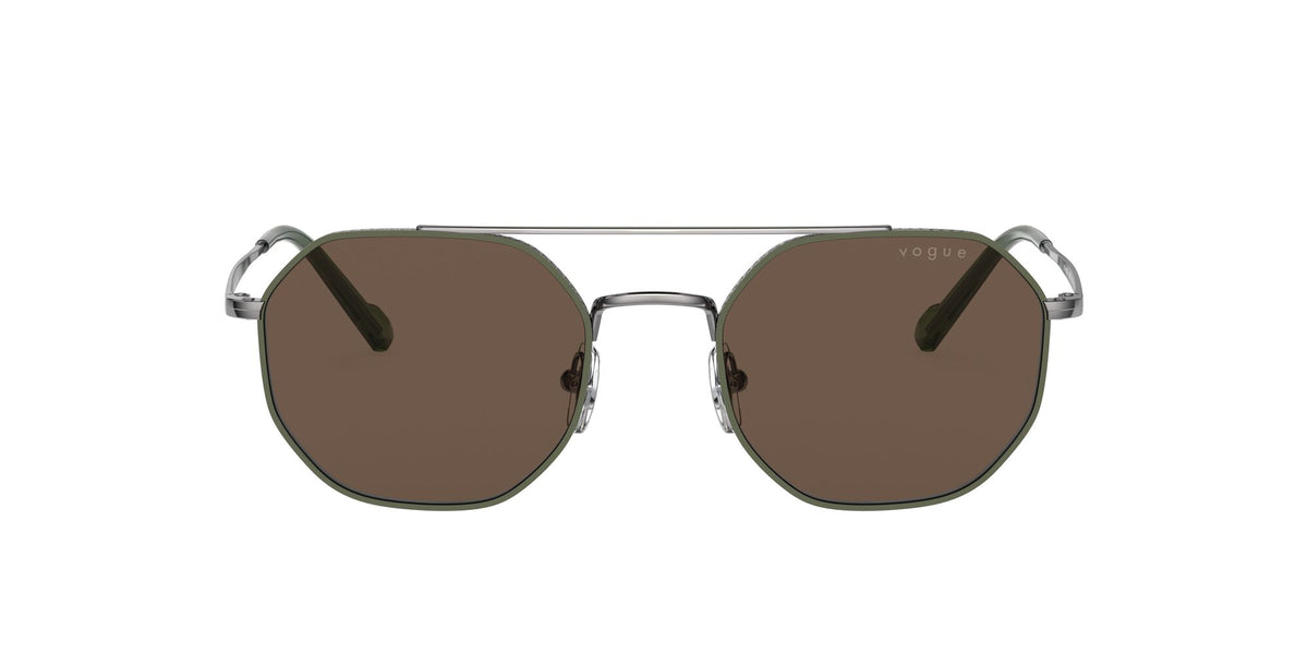 Vogue VO 4193S Top Green/Gunmetal / Dark Brown 51 / Plastic / Metal