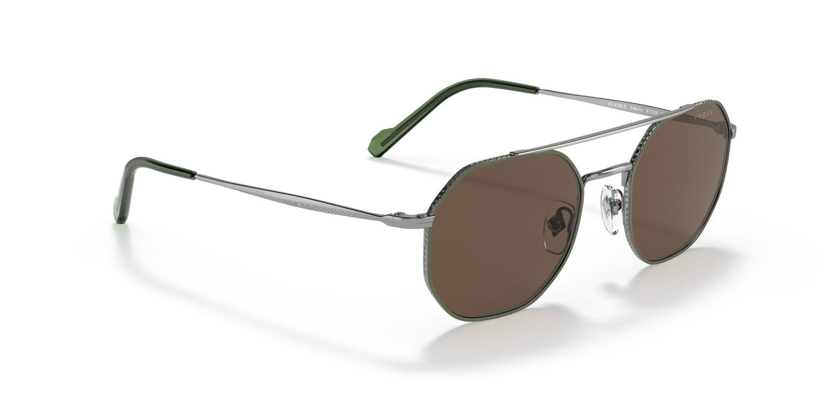 Vogue VO 4193S Top Green/Gunmetal / Dark Brown 51 / Plastic / Metal