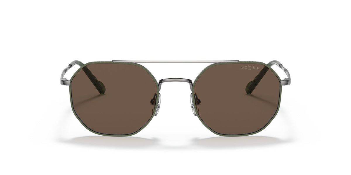 Vogue VO 4193S Top Green/Gunmetal / Dark Brown 51 / Plastic / Metal