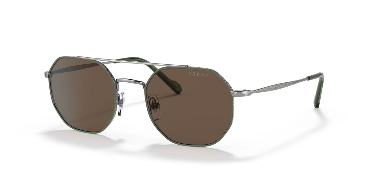Vogue VO 4193S Top Green/Gunmetal / Dark Brown 51 / Plastic / Metal