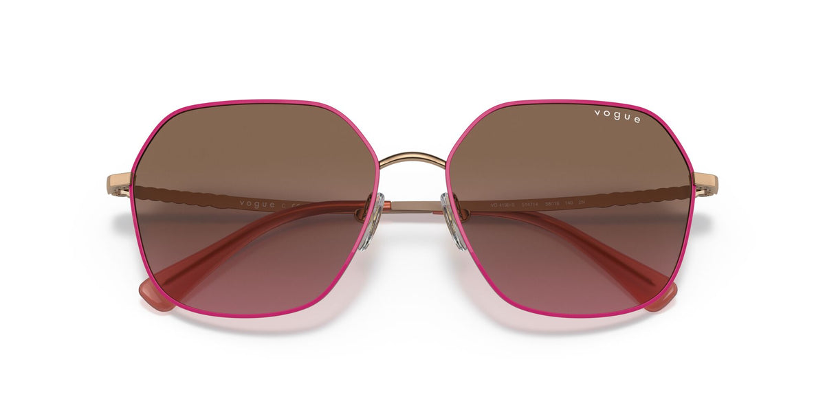 Vogue VO 4198S Top Pink/Gold Pink / Pink Gradient Brown 58 / Plastic / Metal