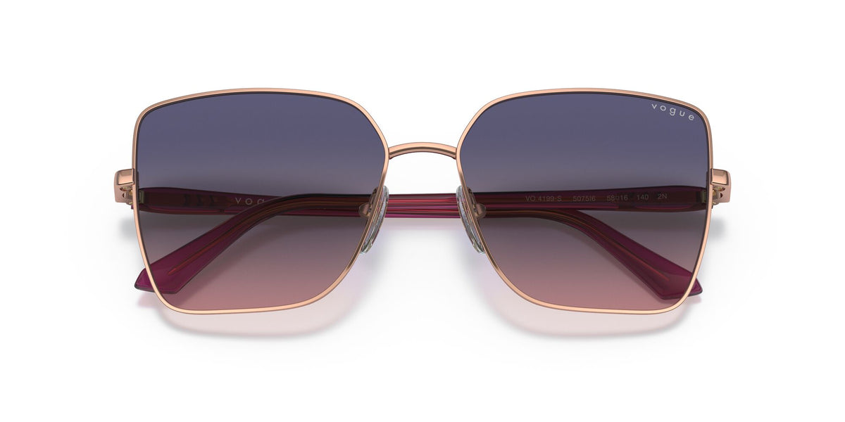 Vogue 0VO4199S 5075I6 58 Pink Gold/ Pink Gradient Blue 58 / Plastic / Plastic