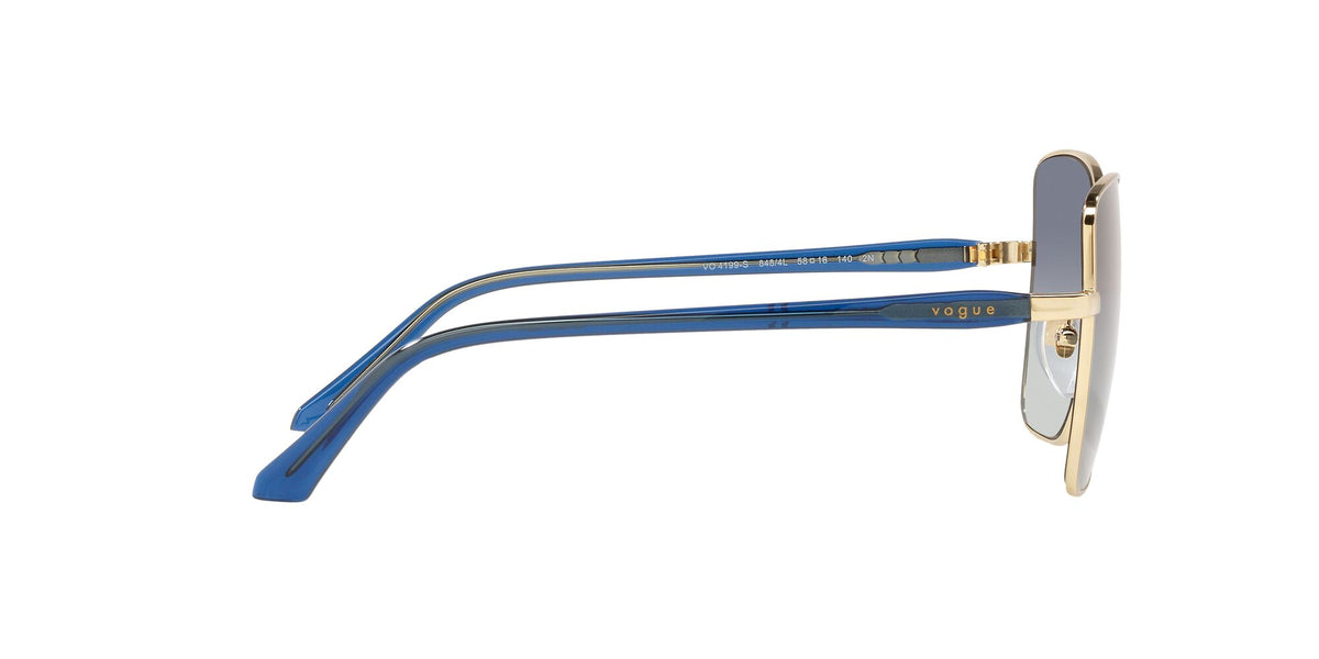 Vogue 0VO4199S 848/4L 58 Pale Gold/ Grey Gradient Dark Blue 58 / Plastic / Plastic