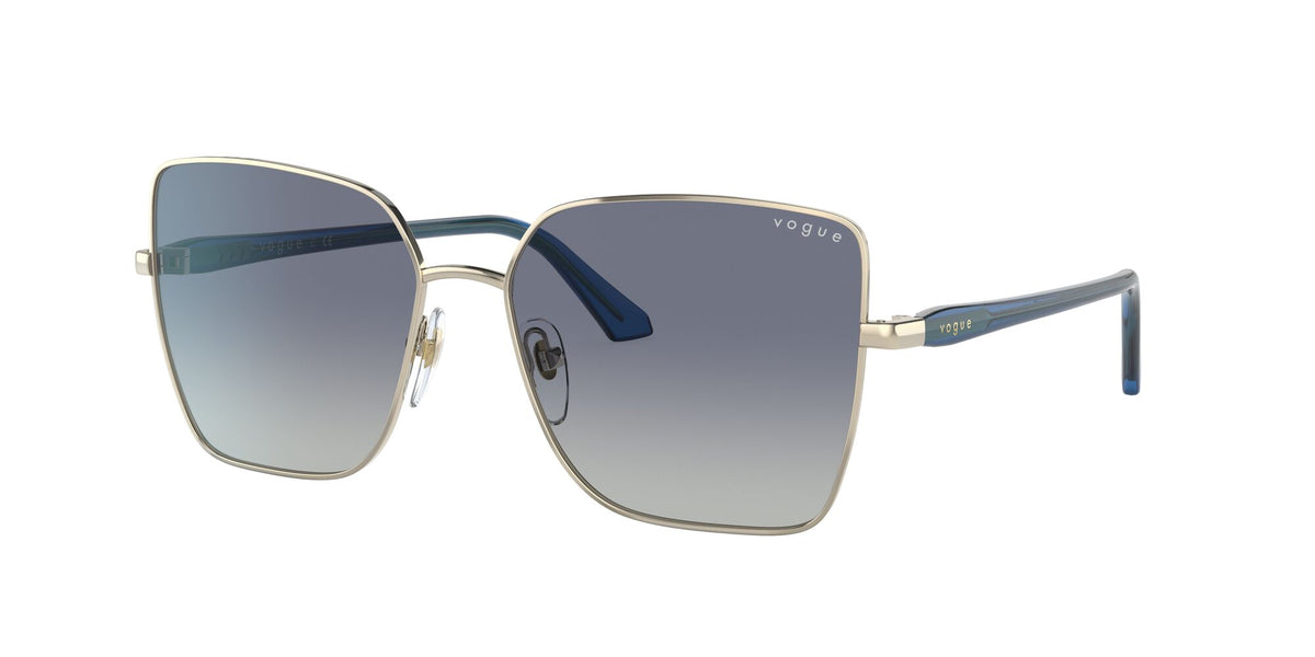Vogue 0VO4199S 848/4L 58 Pale Gold/ Grey Gradient Dark Blue 58 / Plastic / Plastic