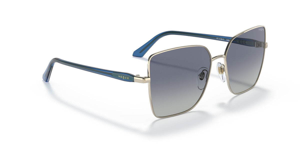 Vogue 0VO4199S 848/4L 58 Pale Gold/ Grey Gradient Dark Blue 58 / Plastic / Plastic