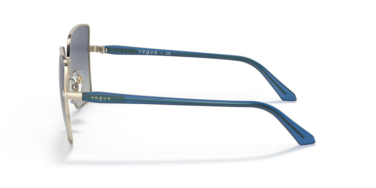 Vogue 0VO4199S 848/4L 58 Pale Gold/ Grey Gradient Dark Blue 58 / Plastic / Plastic
